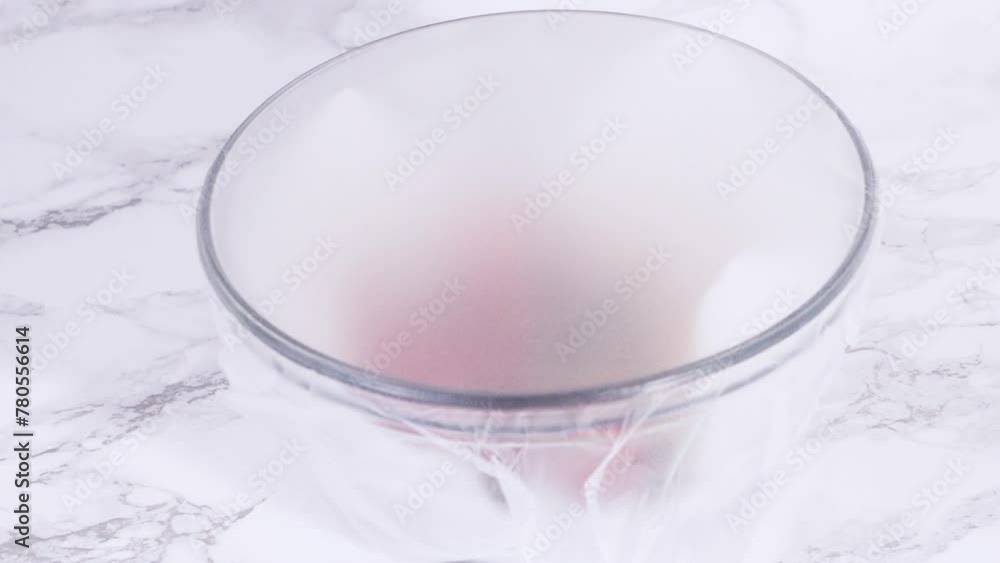 Washed and Dried Strawberries Stored Safely in a Glass Bowl Washed and Dried Strawberries Stored Safely in a Glass Bowl
