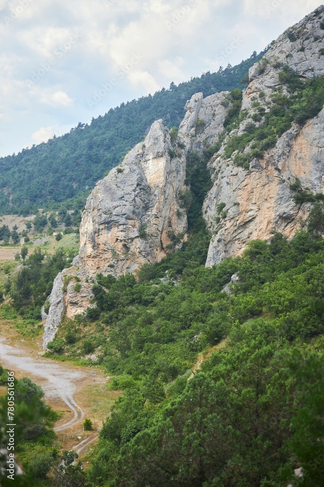 Obraz premium Mountain landscape. The highest mountain of the Pontic Mountain Range