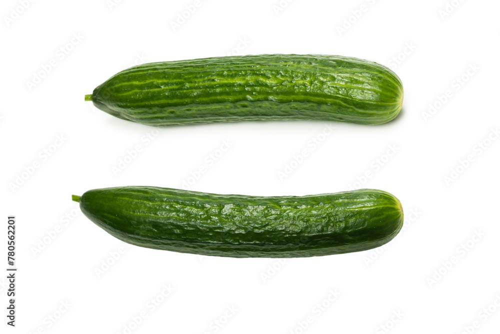 Cucumber isolated on white background. Cucumber isolated on white background.