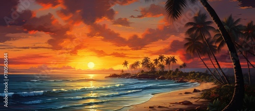 Beach sundown © Sona