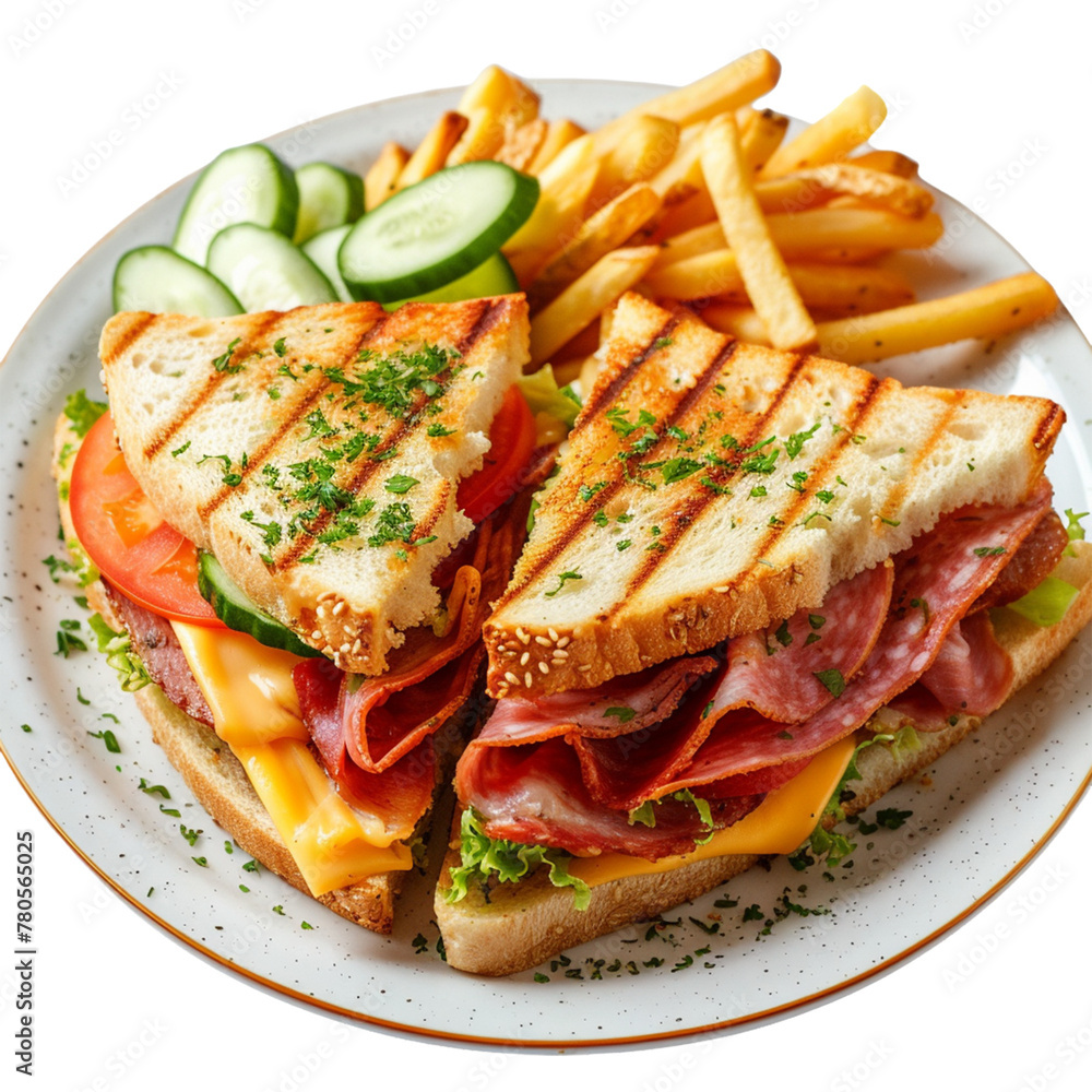 sandwich isolated on white background
sandwich isolated on white background