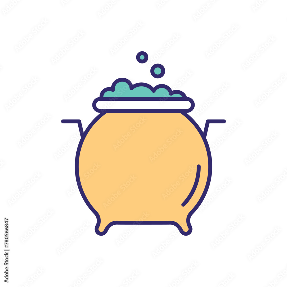 Cauldron vector icon Cauldron vector icon