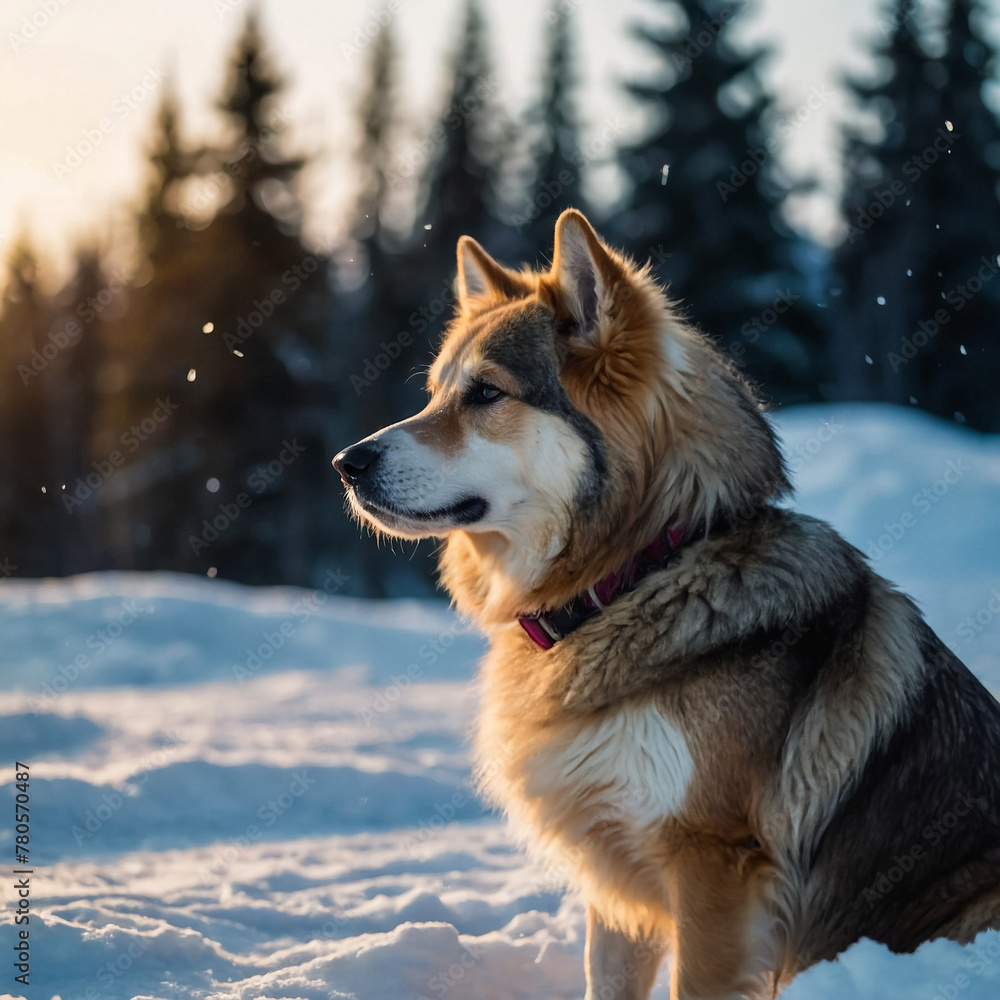 Naklejka premium World Dog Appreciation Day