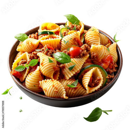 pasta isolated on white background 