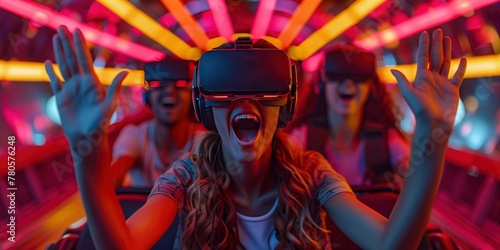 Exciting Virtual Reality Roller Coaster Experience