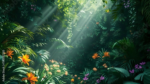Botanical Extravaganza: Exotic Eden./n