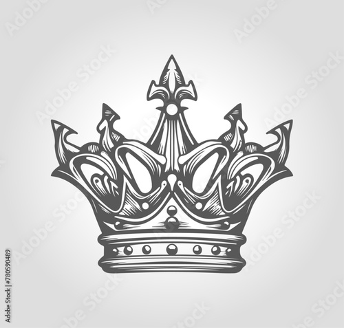 Krone Symbol Icon Royal Tattoo Logo © THM