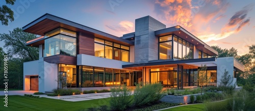 Stunning contemporary home.