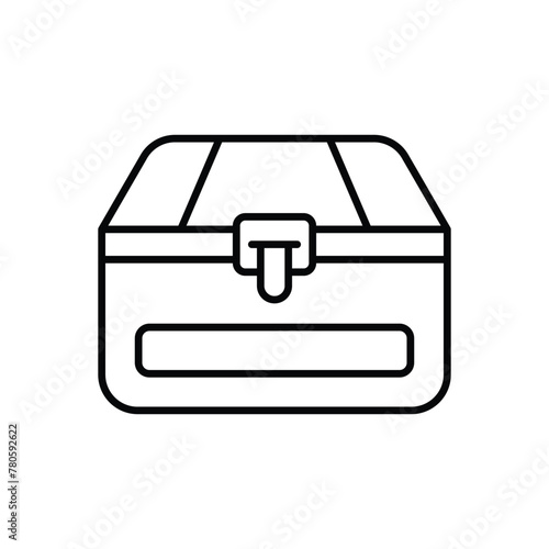 Chest vector icon