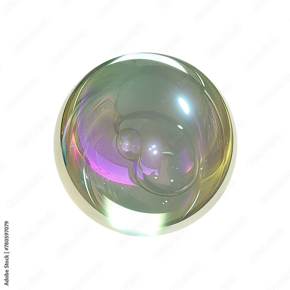 Abstract Spherical Bubble Structure Abstract Spherical Bubble Structure