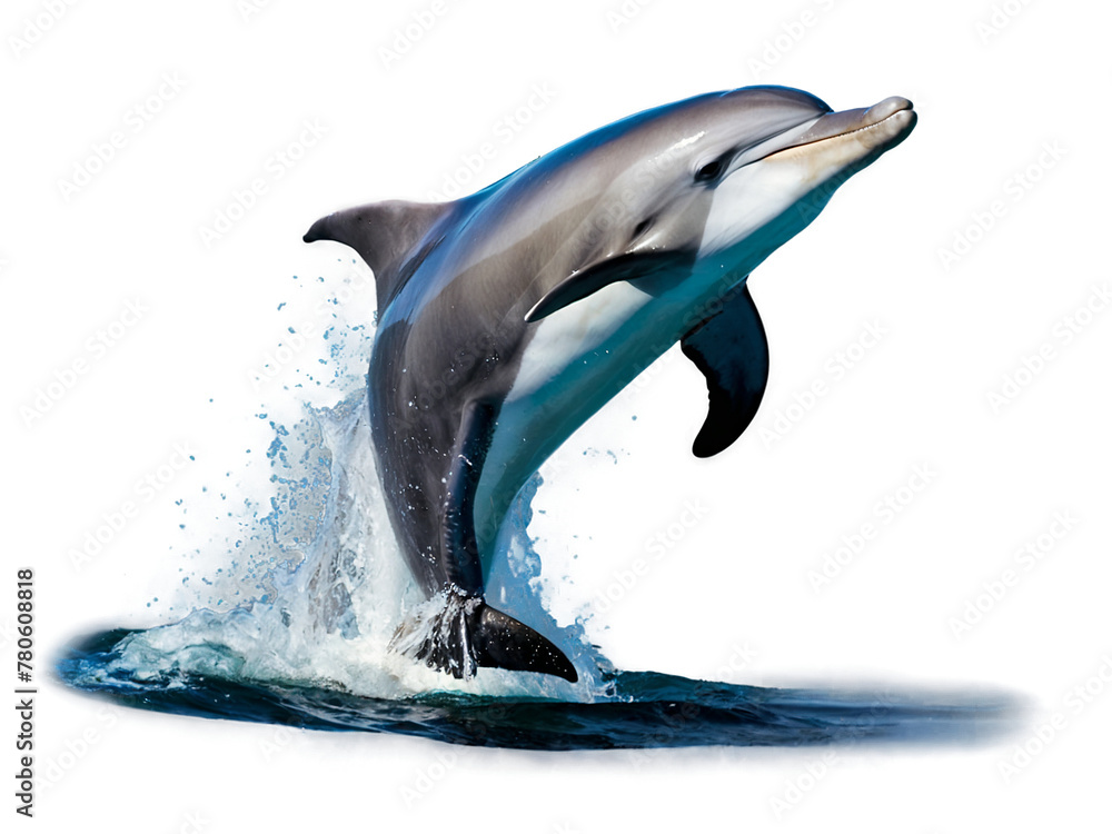 Fototapeta premium dolphin in the water