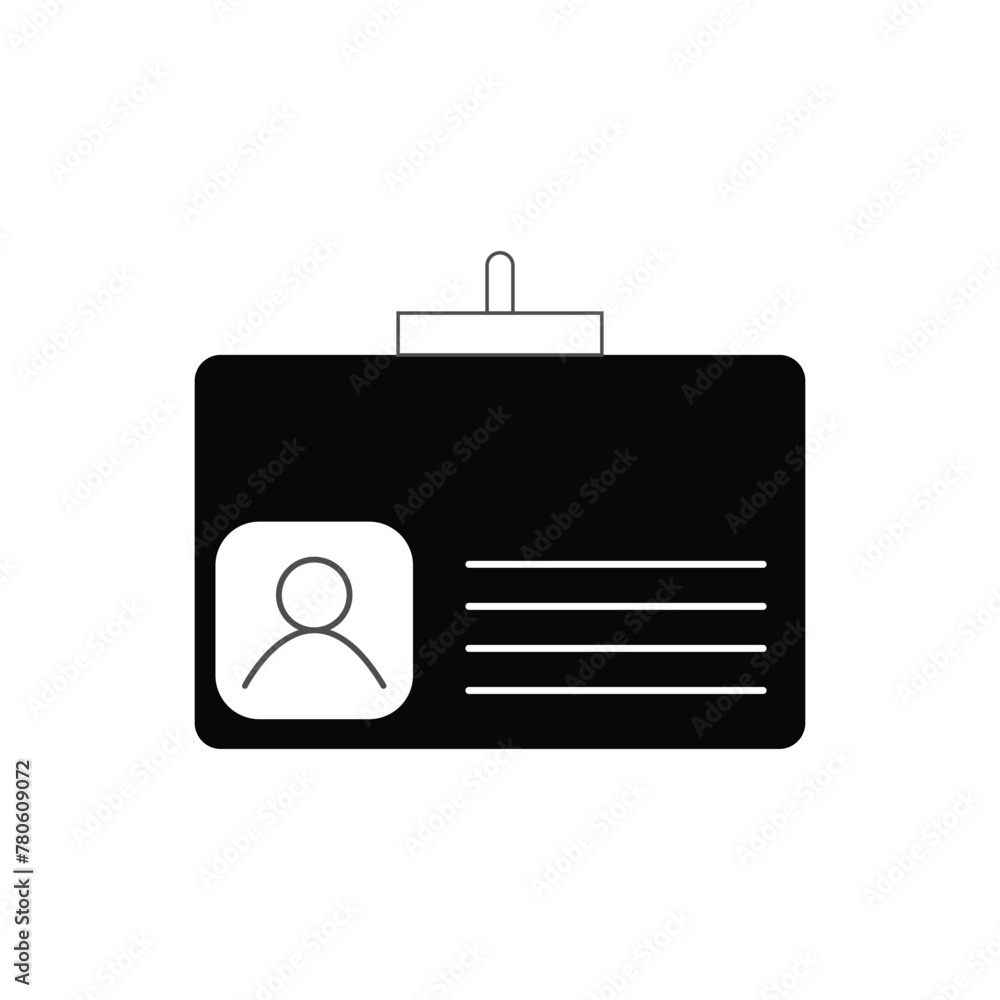 ID Card Icon In Flat Style Vector For App, UI, Websites. Id card icon vector, filled flat sign, solid pictogram isolated on white. Symbol, logo illustration. Vector illustration. Eps file 104. ID Card Icon In Flat Style Vector For App, UI, Websites. Id card icon vector, filled flat sign, solid pictogram isolated on white. Symbol, logo illustration. Vector illustration. Eps file 104.