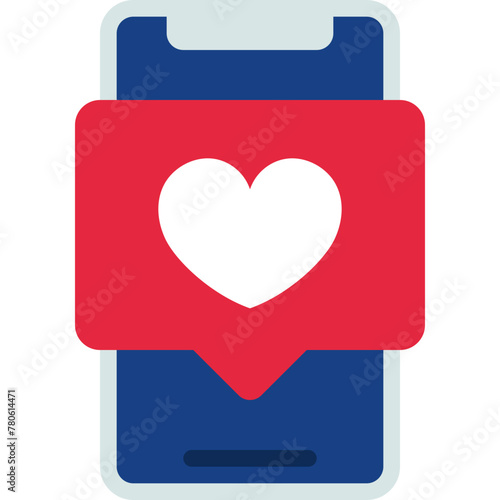 Love Message Mobile Icon
