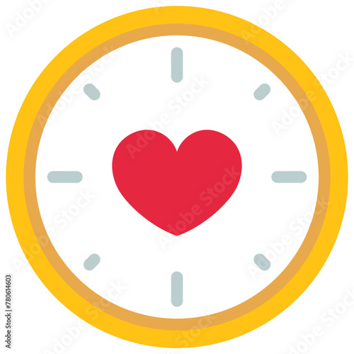 Speed Dating Clock Icon
