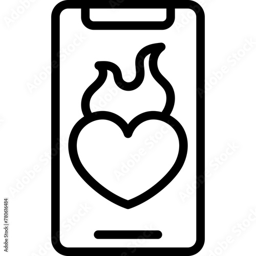Dating Mobile App Icon