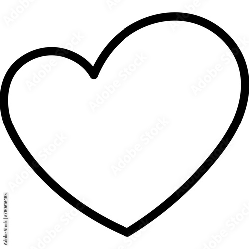 Abstract Shape Heart Icon photo
