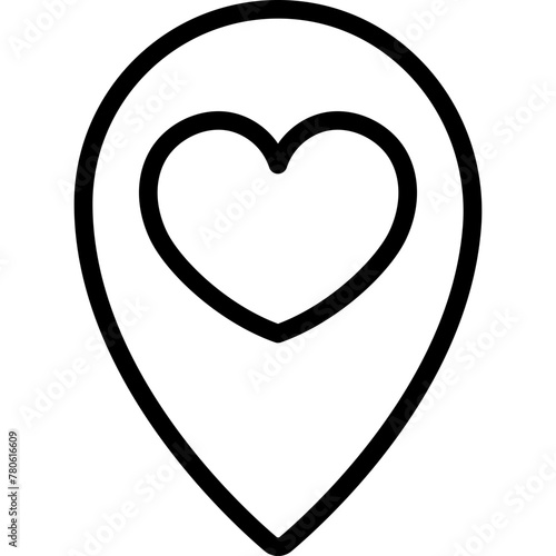 Romantic Date Location Icon