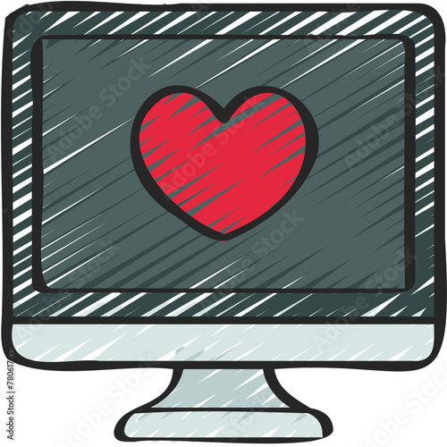 Dating Website Computer Icon