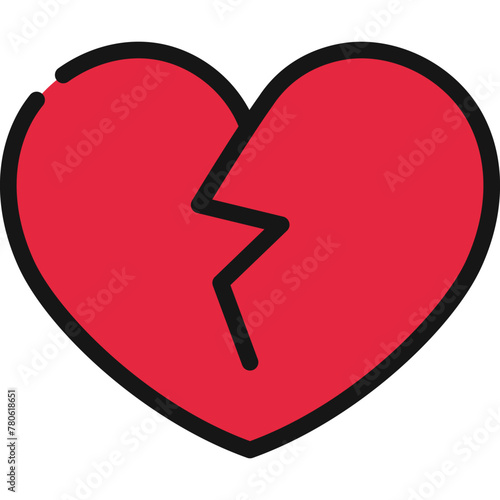 Broken Heart Icon