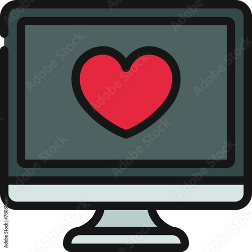 Dating Website Computer Icon