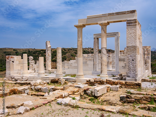 Temple of Demeter, Sangri, Naxos Island, Cyclades, Greek Islands photo