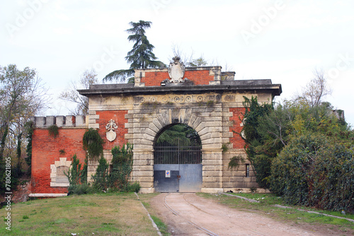 Porta di Campofiore, an Austrian City Gate of Verona, Italy
