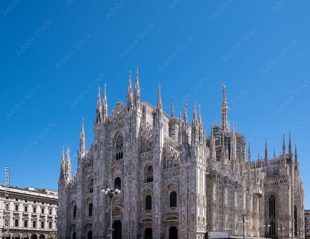 Milan Cathedral (Duomo di Milano), dedicated to the Nativity of St. Mary, Milan, Lombardy, Italy Milan Cathedral (Duomo di Milano), dedicated to the Nativity of St. Mary, Milan, Lombardy, Italy