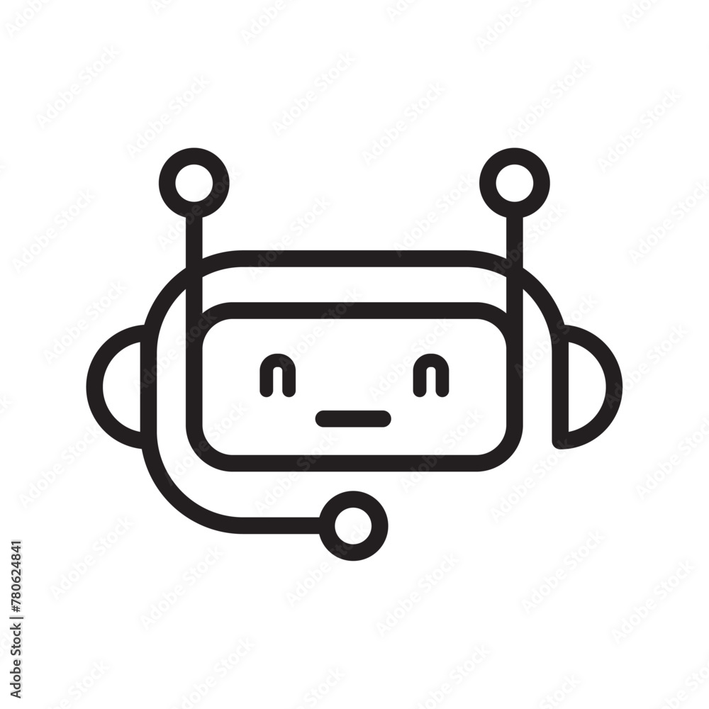 chatbot technology service icon chatbot technology service icon