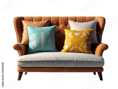 sofa isolated on white