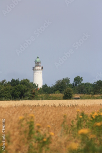Stevens lighthouse. Sjaelland. Denmark photo