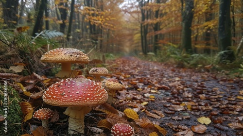 Discover the hidden treasures of autumn by exploring mushroom foraging and the enchanting forest canopies.