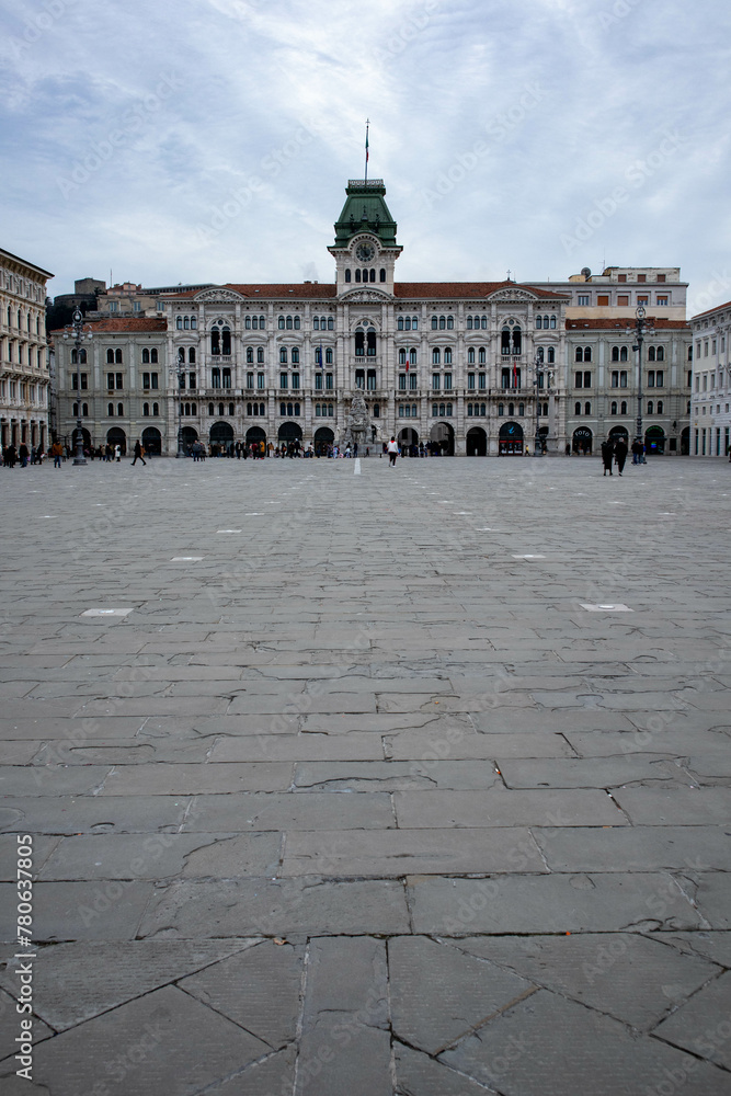 Piazza Unità d'Italia, città di Trieste, Friuli Venezia Giulia