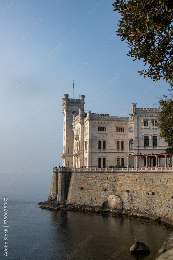 Castello di Miramare, città di Trieste, Friuli Venezia Giulia Castello di Miramare, città di Trieste, Friuli Venezia Giulia