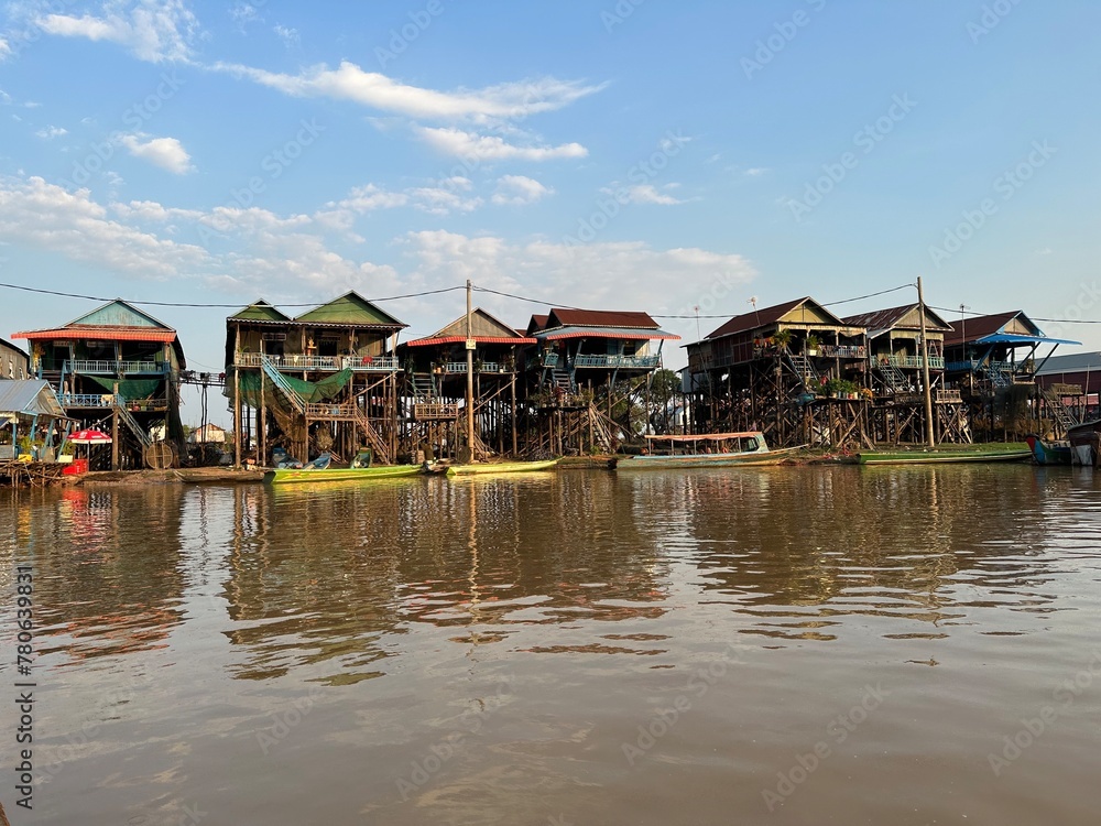 Озеро Тонлесап в Камбодже