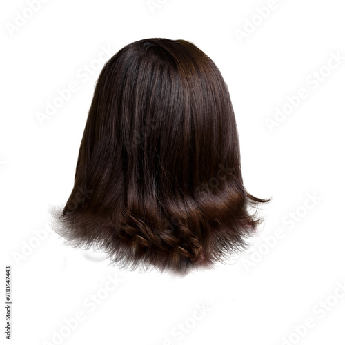 hair isolated on white