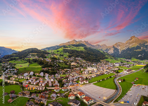 Engelberg, Switzerland at Dusk © SeanPavonePhoto