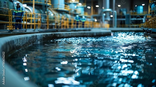 Document the operations of wastewater treatment facilities as workers monitor treat