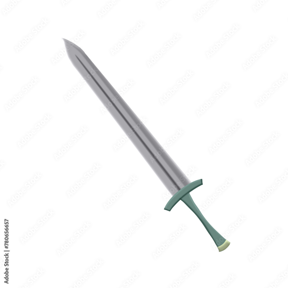 sword isolated on white background sword isolated on white background