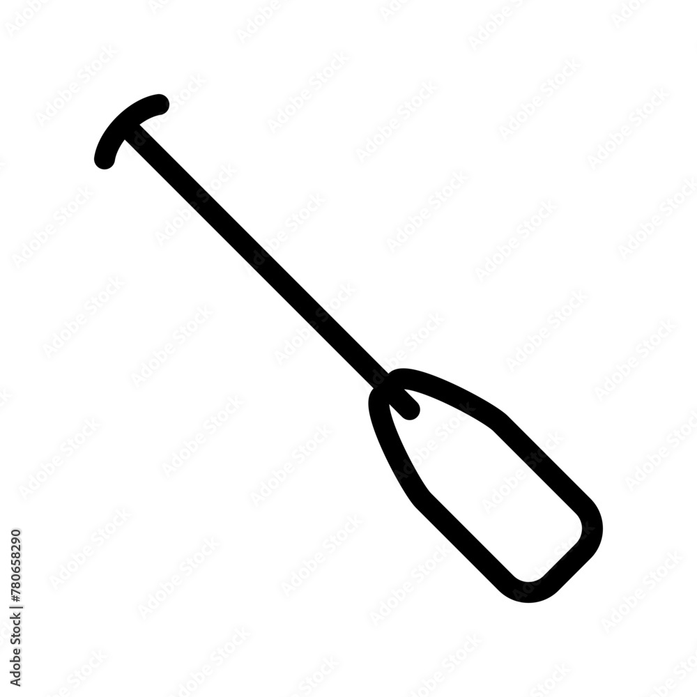 Naklejka premium Paddle icon