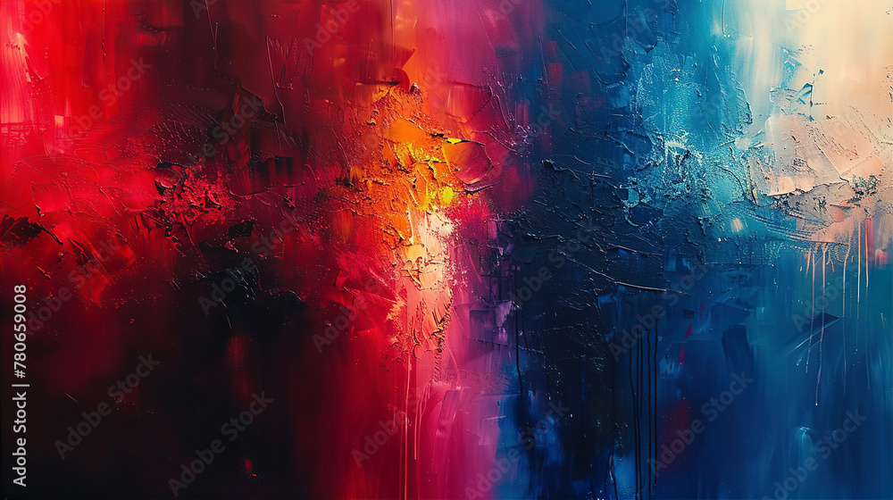 Spectrum Splendor: The Art of Abstract Painting
