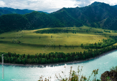 Beautiful view of mountain ...