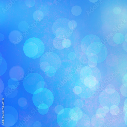 Blue bokeh background banner for Party, greetings, poster, ad, events, and various design works