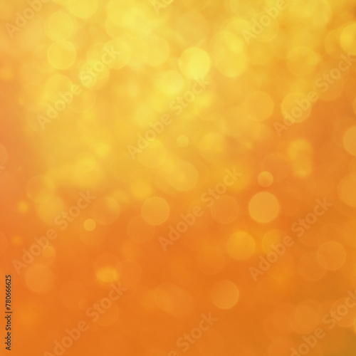 Orange bokeh background banner for Party, greetings, poster, ad, events, and various design works