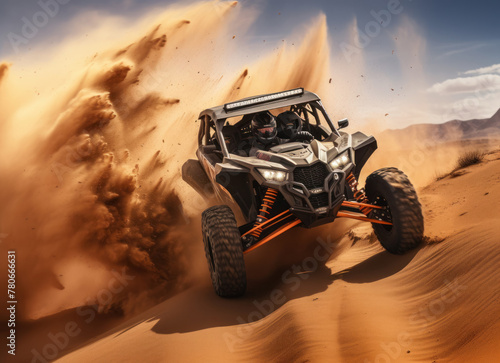 Rally buggy racing in the sand is a magnificent combination of adrenaline, skill and pure speed that makes the hearts of racers and spectators beat in unison, entertainment, auto racing