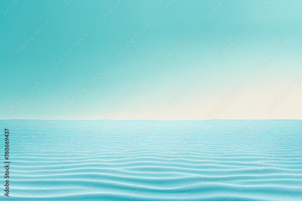 Obraz premium Abstract gradient smooth sea blue background image