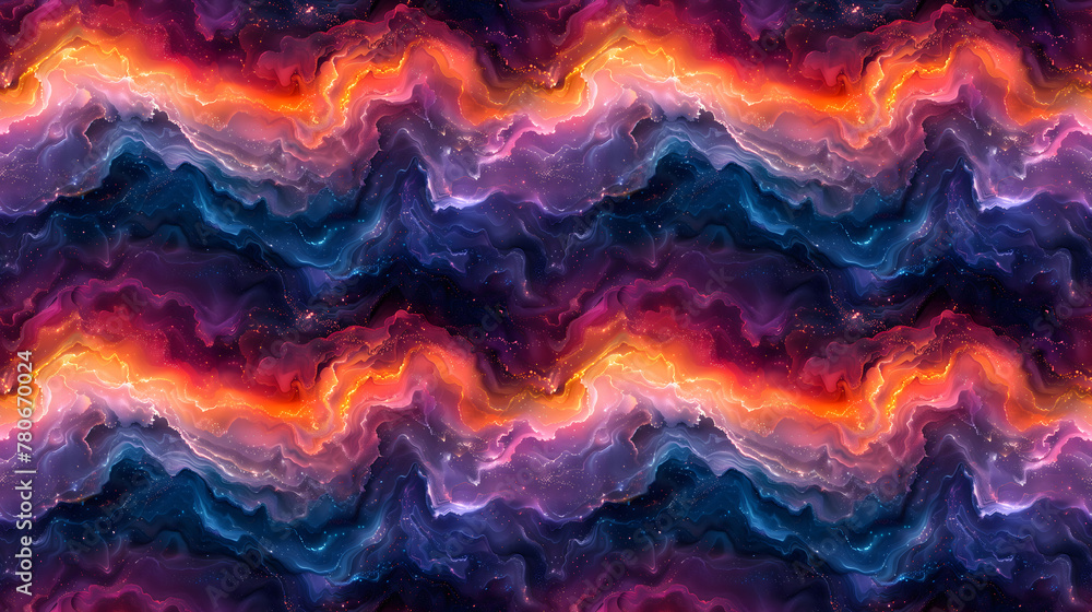 abstract patterns of futuristic and sci-fi with a high-tech feel, watercolor abstract patterns of futuristic and sci-fi with a high-tech feel, watercolor