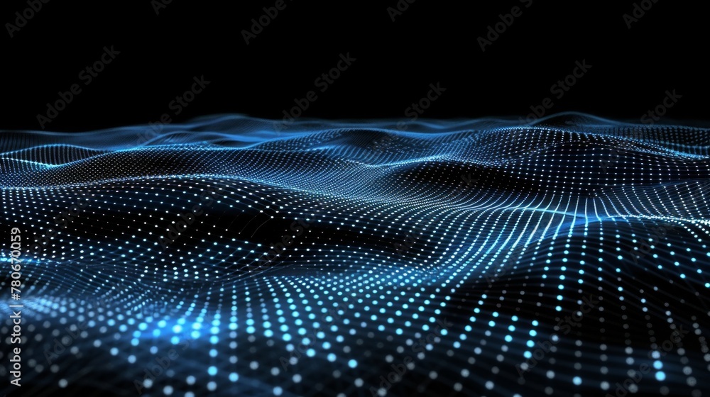 KSAbstract grid background_with glowing blue lines KSAbstract grid background_with glowing blue lines