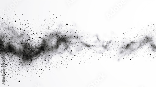 Abstract white and gray color background with bokeh light, blurred pattern. 