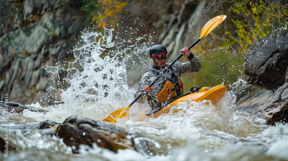 Obraz premium Rapids Adventure