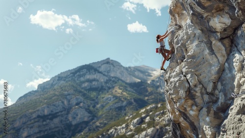 Cliffside Ascent
